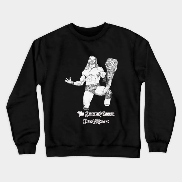 The Scottish Warrior Crewneck Sweatshirt by A. Jaye's Art!